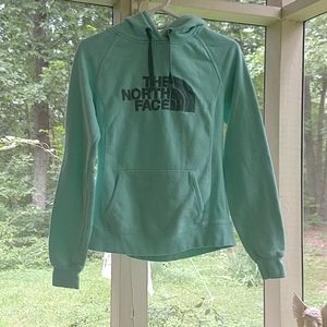 Green The North Face Sweatshirt Women's S